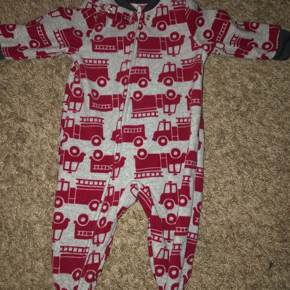 Baby sleeper fire truck